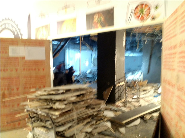 2020年1月8日交大凱德清湯牛腩店拆除即將完成