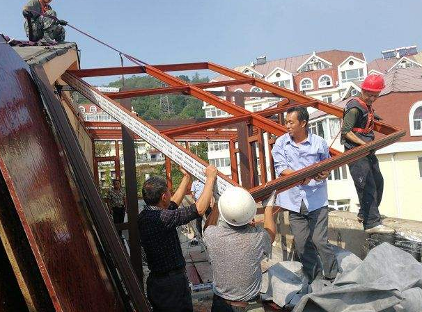 成都雨棚拆除陽光房拆除高空雨棚拆除